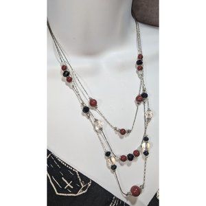 Multilayer Bohemian Beaded Necklace